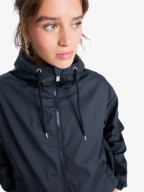2 Wait For Me - Rain Mac for Women Black ERJJK03690 Roxy