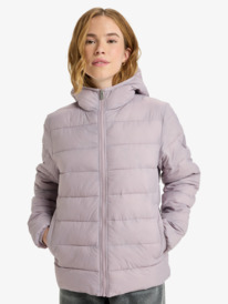 0 Wind Bliss Hooded - Giacca imbottita leggera e compattabile da Donna Purple ERJJK03691 Roxy