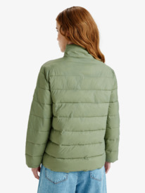 3 Wind Bliss - Leichte, wattierte Jacke für Frauen Grün ERJJK03692 Roxy