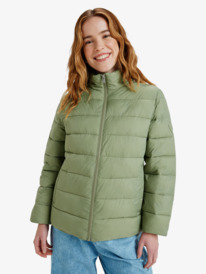0 Wind Bliss - Leichte, wattierte Jacke für Frauen Grün ERJJK03692 Roxy