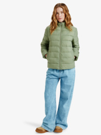 2 Wind Bliss - Leichte, wattierte Jacke für Frauen Grün ERJJK03692 Roxy