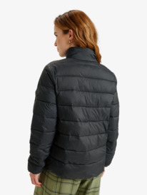 3 Wind Bliss - Chaqueta acolchada ligera y comprimible para mujer Negro ERJJK03692 Roxy