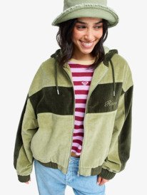 5 Have A Blast - Corduroy Jacket for Women Green ERJJK03698 Roxy