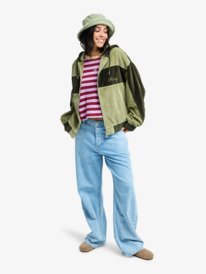 9 Have A Blast - Corduroy Jacket for Women Green ERJJK03698 Roxy