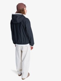 6 Wait For Me Light - Veste imperméable pour Femme Noir ERJJK03706 Roxy