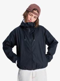 0 Wait For Me Light - Veste imperméable pour Femme Noir ERJJK03706 Roxy
