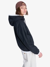 1 Wait For Me Light - Veste imperméable pour Femme Noir ERJJK03706 Roxy