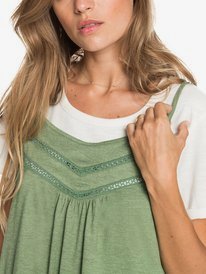 2 Rare Feeling - Tr&auml;gerkleid f&uuml;r Frauen - Gr&uuml;n Gr&uuml;n ERJKD03295 Roxy