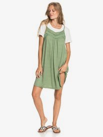 3 Rare Feeling - Tr&auml;gerkleid f&uuml;r Frauen - Gr&uuml;n Gr&uuml;n ERJKD03295 Roxy