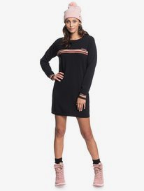 0 Wishes Come True - Long Sleeve Jumper Dress for Women  ERJKD03348 Roxy