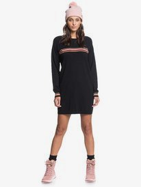 3 Wishes Come True - Long Sleeve Jumper Dress for Women  ERJKD03348 Roxy