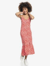 0 Seaside State - Vestido con tirantes para Mujer Rojo ERJKD03367 Roxy
