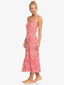 2 Seaside State - Vestido con tirantes para Mujer Rojo ERJKD03367 Roxy