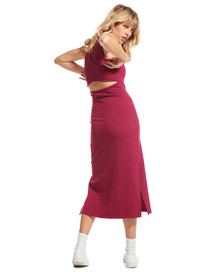 2 Good Keepsake - Midi Dress for Women Pink ERJKD03442 Roxy