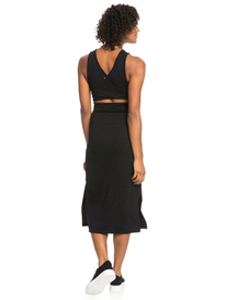 3 Good Keepsake - Robe midi pour Femme Noir ERJKD03442 Roxy