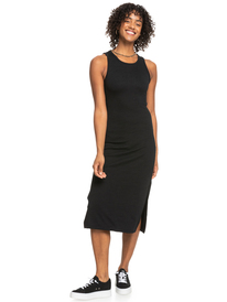 0 Good Keepsake - Vestido de Longitud Media para Mujer Negro ERJKD03442 Roxy