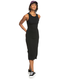 2 Good Keepsake - Vestido midi para Mulher Preto ERJKD03442 Roxy