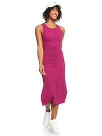 6 Good Keepsake - Midi Dress for Women Pink ERJKD03442 Roxy