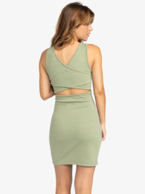 4 Good Keepsake   - Mini Dress for Women Green ERJKD03491 Roxy