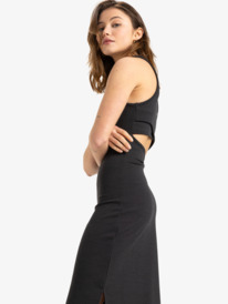 1 Good Keepsake - Vestido de Longitud Media para Mujer Negro ERJKD03512 Roxy