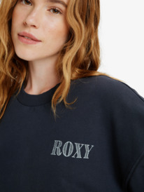 4 Saturday Night Vibes - Vestido de velo com lavagem oversized para mulher Preto ERJKD03540 Roxy