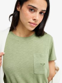 2 Sunny Expedition Solid - Robe T-shirt pour Femme Vert ERJKD03546 Roxy