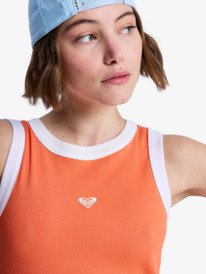 2 Iconic Days - Sleeveless Rib Knit Dress for Women Pink ERJKD03547 Roxy