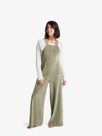 3 Best Daze - Jardineiras para Mulher Verde ERJKO03009 Roxy