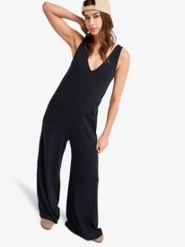 6 Bright Passage - Tr&auml;ger-Jumpsuit f&uuml;r Frauen Schwarz ERJKO03012 Roxy