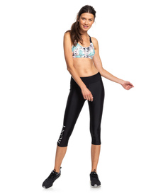2 Lhassa For Ever - Reggiseno sportivo da Donna White ERJKT03571 Roxy