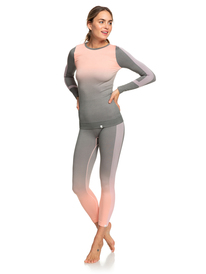 2 Artic Tracks - Haut technique à manches longues pour Femme Rose ERJKT03586 Roxy