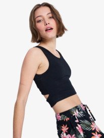 1 Good Keepsake - Crop Top for Women Black ERJKT03648 Roxy
