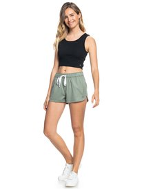 1 Good Keepsake - Débardeur cropped pour Femme Noir ERJKT03648 Roxy