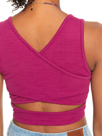 14 Good Keepsake - Korte Top voor Dames Pink ERJKT03648 Roxy