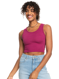10 Good Keepsake - Korte Top voor Dames Pink ERJKT03648 Roxy