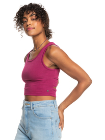 11 Good Keepsake - Korte Top voor Dames Pink ERJKT03648 Roxy