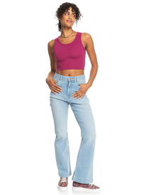 12 Good Keepsake - Korte Top voor Dames Pink ERJKT03648 Roxy
