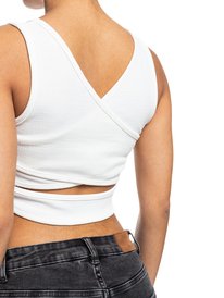 5 Good Keepsake - Crop Top for Women White ERJKT03648 Roxy