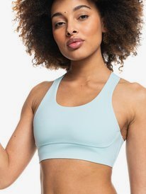 1 Run To Me - Brassière de sport pour Femme Bleu ERJKT03774 Roxy