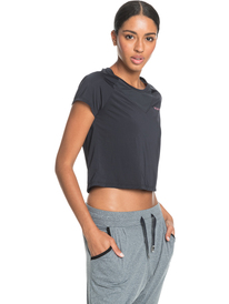 1 Sunset Temptation - Technical Sports T-Shirt for Women Black ERJKT03779 Roxy