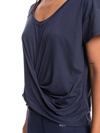 2 Chill And Relax - Technical Sports T-Shirt for Women Blue ERJKT03786 Roxy