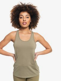 0 Saturday Night Alright - Débardeur technique pour Femme Beige ERJKT03793 Roxy