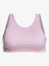 4 Tropic Sky - Medium Support Sports Bra for Women Pink ERJKT03806 Roxy