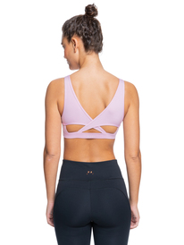 3 Tropic Sky - Medium Support Sports Bra for Women Pink ERJKT03806 Roxy