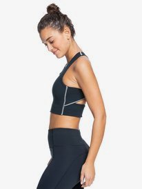 3 Golden Hours - Brassière de sport maintien moyen pour Femme Noir ERJKT03807 Roxy