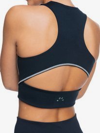 4 Golden Hours - Brassière de sport maintien moyen pour Femme Noir ERJKT03807 Roxy