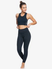 5 Golden Hours - Brassière de sport maintien moyen pour Femme Noir ERJKT03807 Roxy