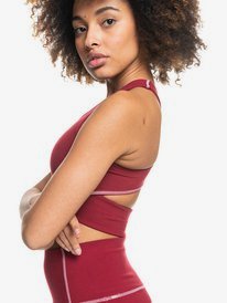 4 Golden Hours - Brassière de sport maintien moyen pour Femme  ERJKT03807 Roxy