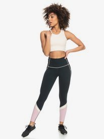 2 Golden Hours - Sport-BH mit mittlerer Unterstützung für Frauen Beige ERJKT03807 Roxy