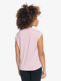 3 Training - Funktions-T-Shirt für Frauen Rosa ERJKT03811 Roxy
